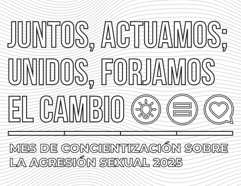 Juntos, actuamos; unidos, forjamos el cambio página para colorear